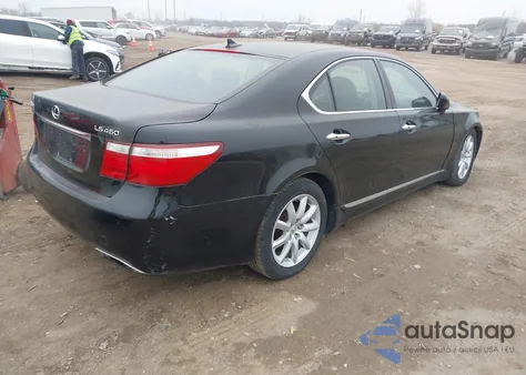 2007 Lexus Ls 460 z USA, uszkodzony, nr VIN JTHBL46F975035182